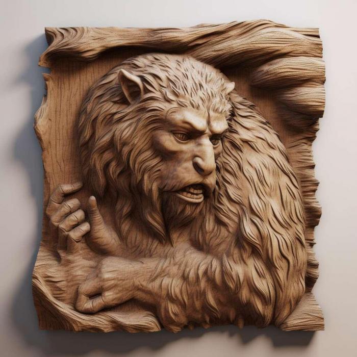 نموذج ثلاثي الأبعاد لآلة CNC 3D Art 